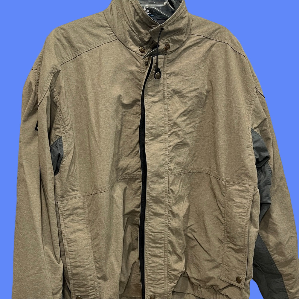 ☀️ GoreTex Etonic Golfwear Men's Olive / Tan Jacket